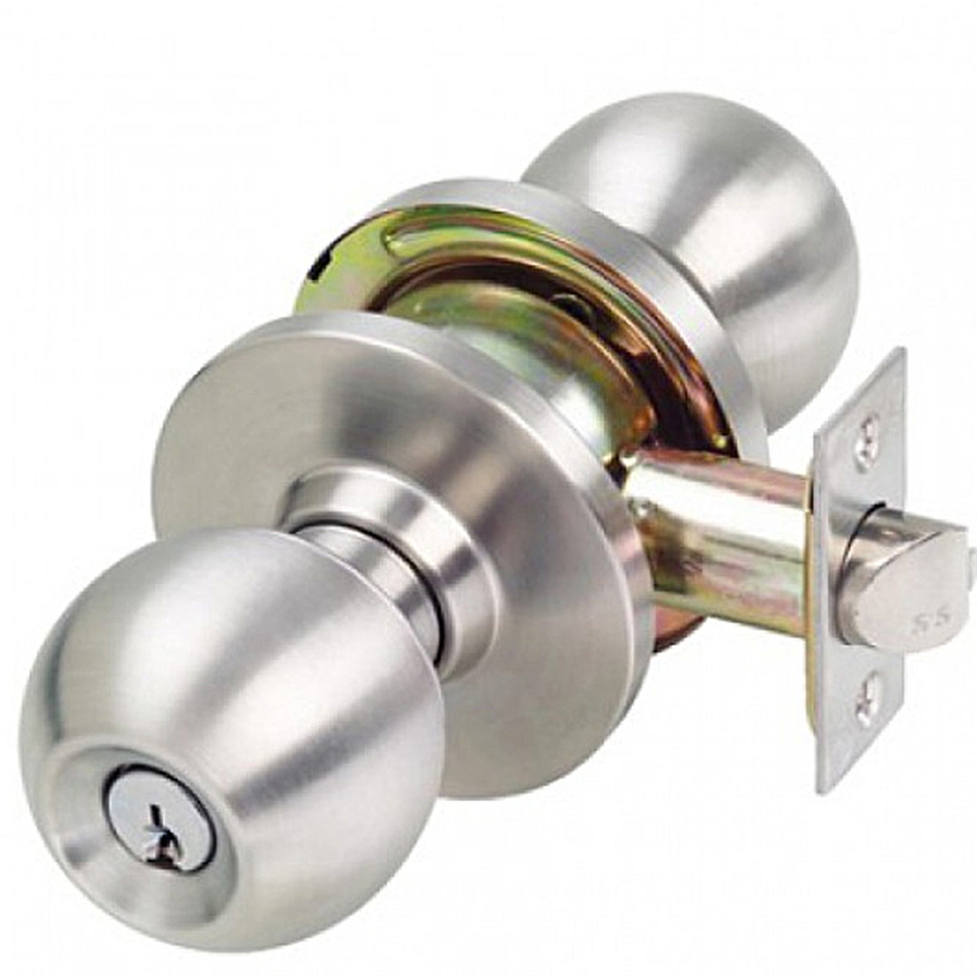 Khóa Tay Nắm Tròn Yale CA4142 US32D Bạc