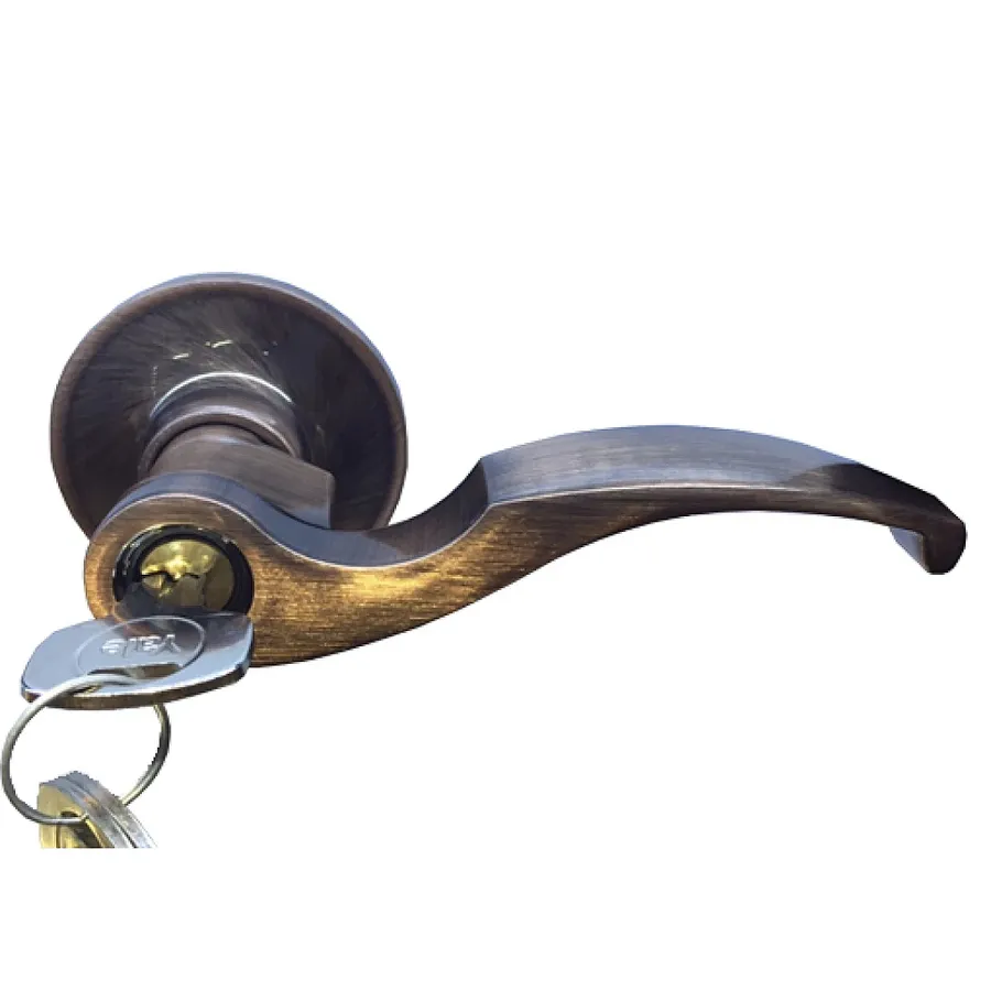 Khóa Tròn Gạt Yale VL6557 US11 Đồng Đỏ