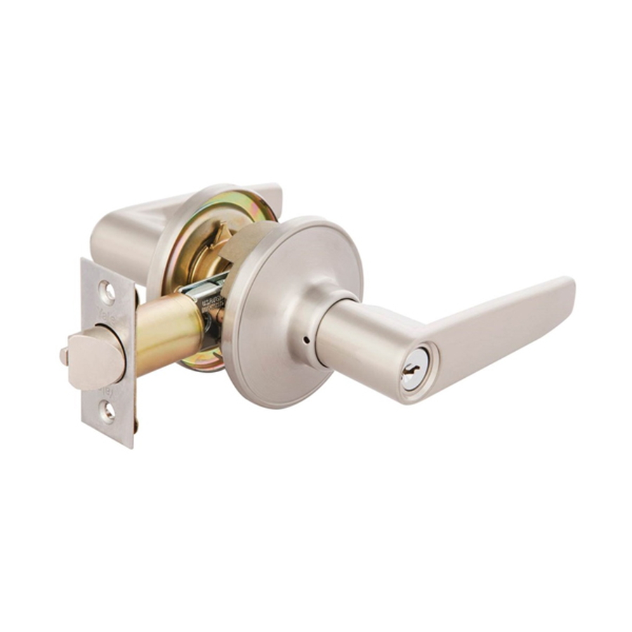 Khóa Tròn Tay Gạt Yale VL6537 US15 Màu Bạc