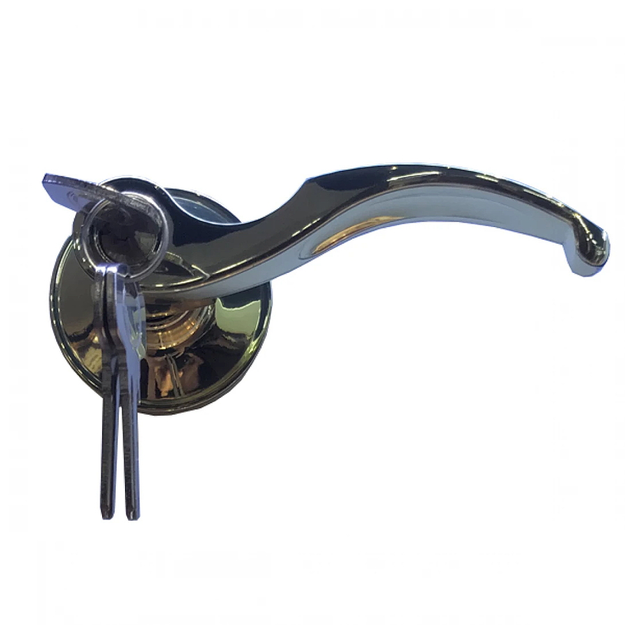 Khóa Tròn Tay Gạt Yale VL6557 US3 Đồng Bóng