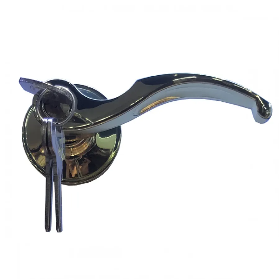 Khóa Tròn Tay Gạt Yale VL6557 US3 Đồng Bóng