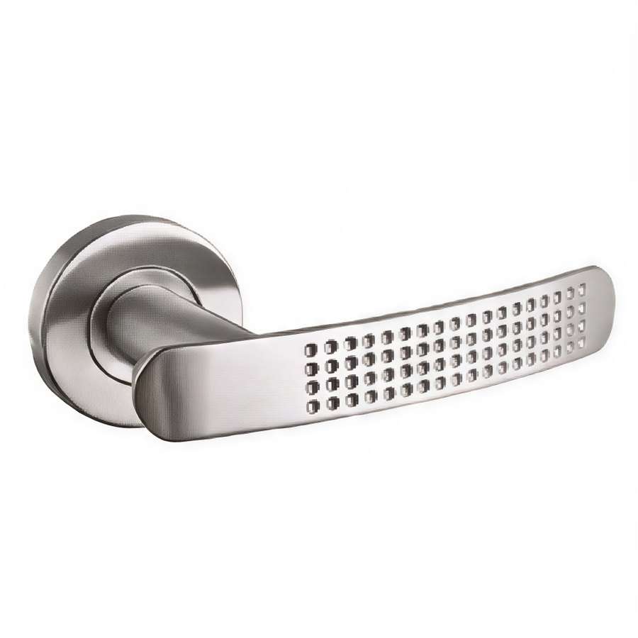 Khóa Tay Gạt Yale YPSL-108 US32D Đặc Ốp Tròn