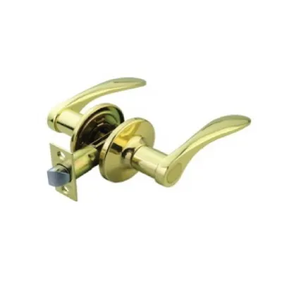 Khóa Tròn Gạt Yale VL8327 US3 Vàng Đồng 