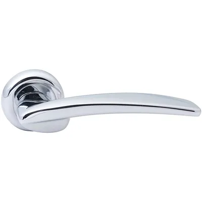 Khóa Tròn Tay Gạt Yale B20 US26 Đặc Màu Inox