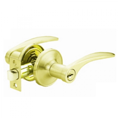 Khóa Tròn Tay Gạt Yale  VL5327 US3 Vàng Đồng