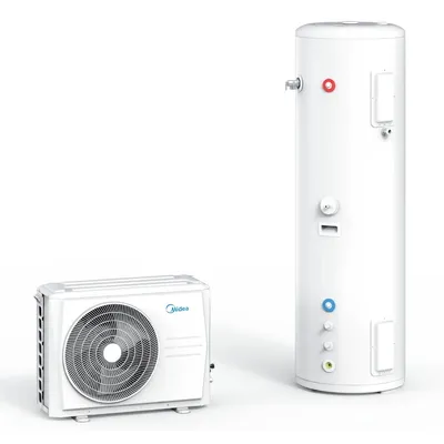 Máy bơm nhiệt dạng Split 200L Midea MT-200R26 + MHW-FW3