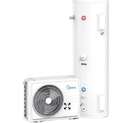 Máy nước nóng bơm nhiệt 200L Heat Pump Midea MHW-F26WN3 + MT-200R26