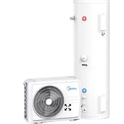 Máy nước nóng bơm nhiệt 200L Heat Pump Midea MHW-F26WN3 + MT-200R26