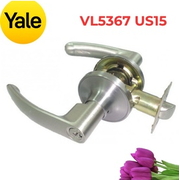 Khóa Tròn Gạt Yale VL5367 US15 Bạc