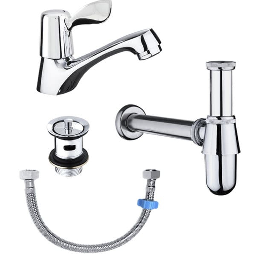 Vòi chậu rửa 1 lỗ nước lạnh Karat KFA-002-100