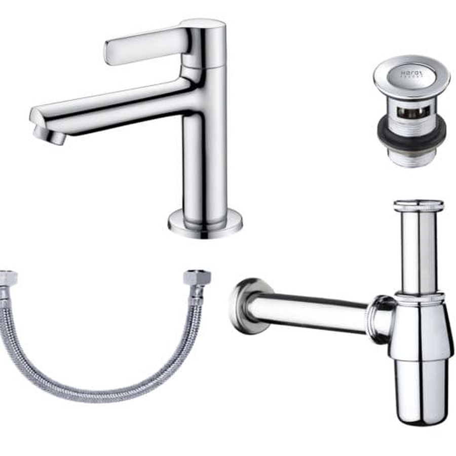 Vòi chậu rửa 1 lỗ nước lạnh Karat KFA-005-100