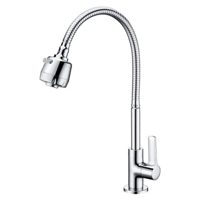 Vòi rửa bát nước lạnh mạ chrome Karat KF-63-519-50