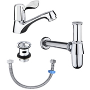 Vòi chậu rửa 1 lỗ nước lạnh Karat KFA-002-100