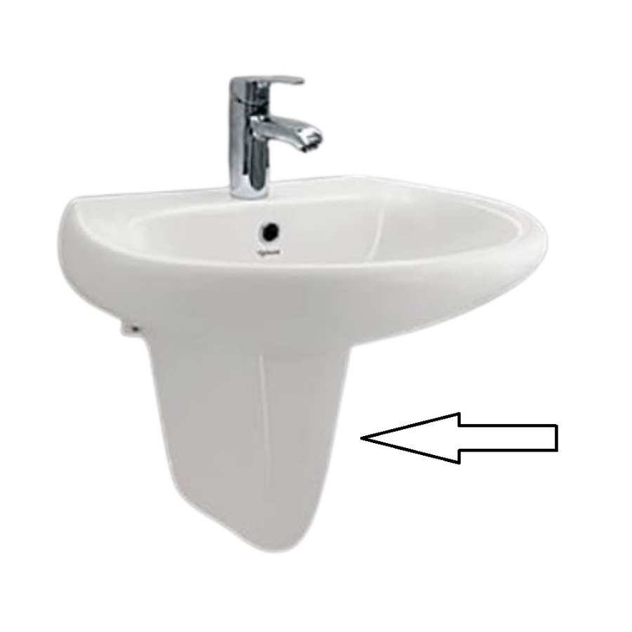 Chân chậu ngắn treo tường Viglacera BS503