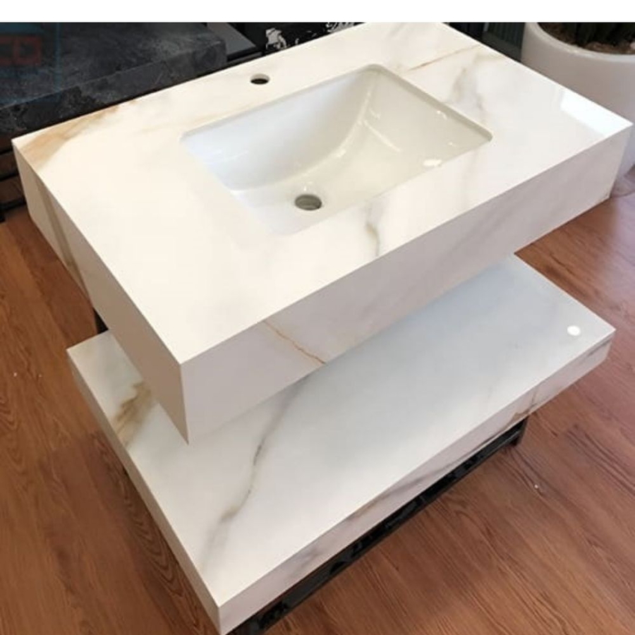 Chậu lavabo 2 tầng Viglacera S-DAN-9ND01P