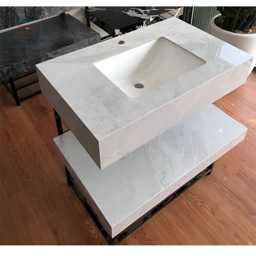 Chậu lavabo 2 tầng Viglacera S-US8-GP01