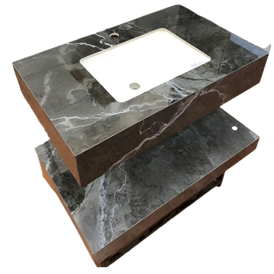 Chậu lavabo 2 tầng Viglacera S-V19-9GP03