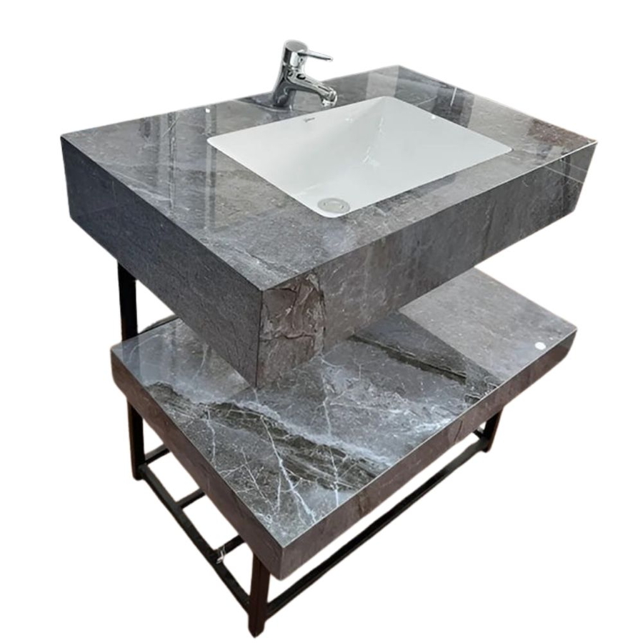 Chậu lavabo 2 tầng Viglacera SC-US7-9GP02