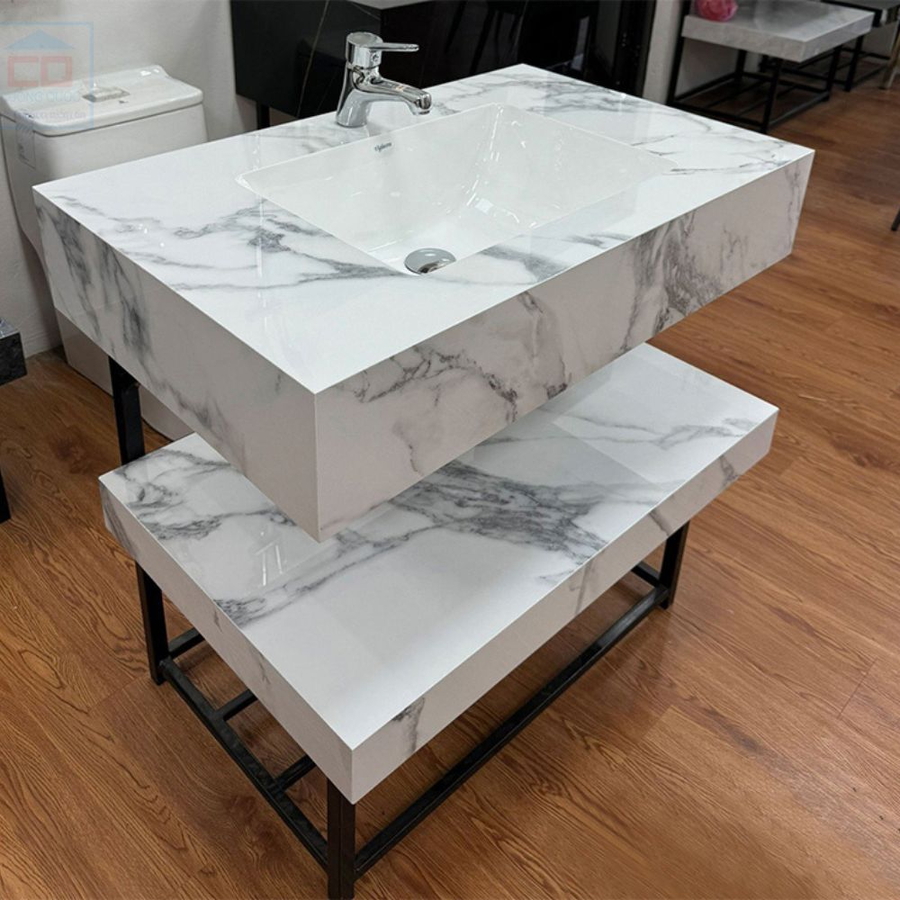 Chậu lavabo 2 tầng Viglacera SC-V16-9GP01