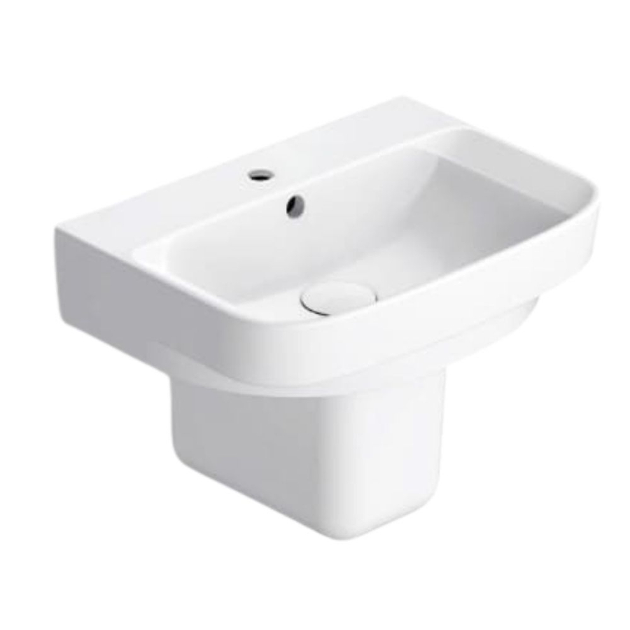 Chậu rửa mặt chân lửng Viglacera V59