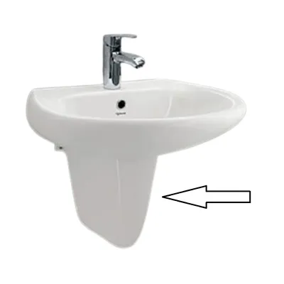 Chân chậu ngắn treo tường Viglacera BS503