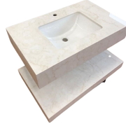 Chậu lavabo 2 tầng Viglacera S-THT-S01P