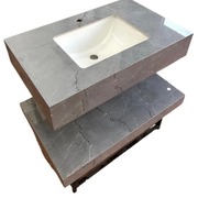 Chậu lavabo 2 tầng Viglacera S-V18-9GP03