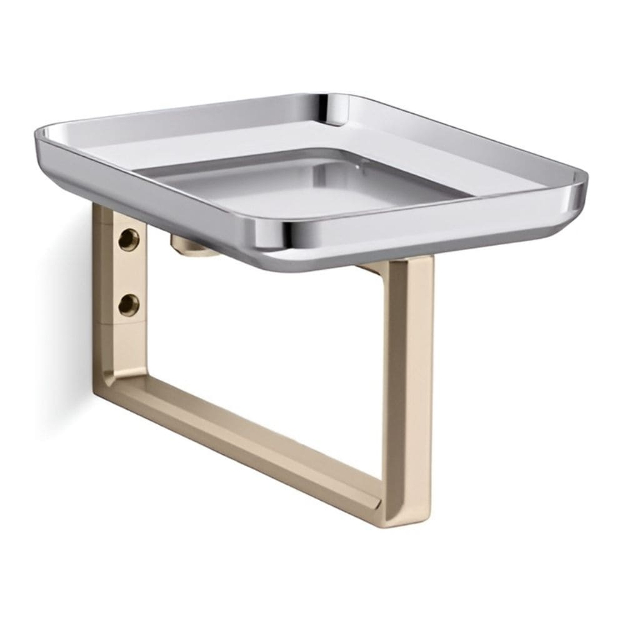 Khay để đồ phòng tắm Kallista P34211-BV-CP màu Chrome