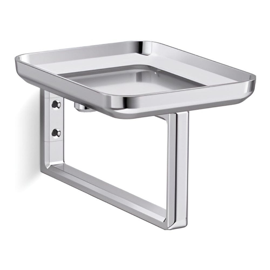 Khay để đồ phòng tắm Kallista P34211-CP-CP màu Chrome
