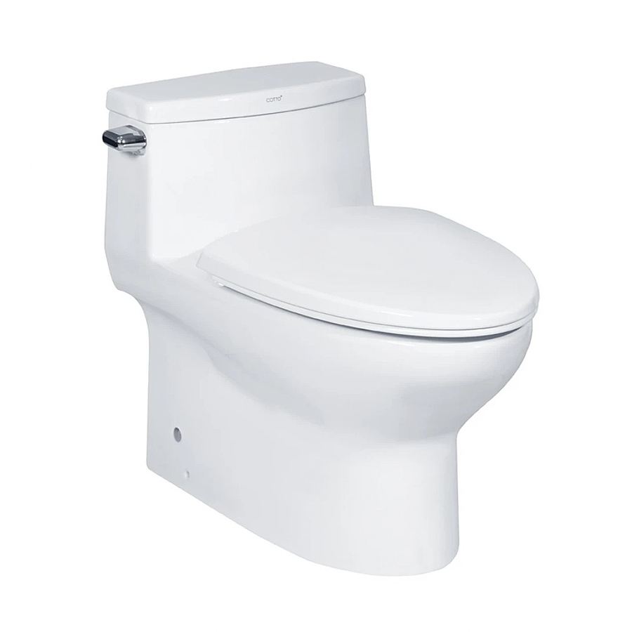 Bàn Cầu 1 Khối COTTO C10127 Chloe Xả Gạt Nắp Êm