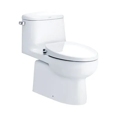 Bàn Cầu 1 Khối COTTO C1141 Priz Nắp Rơi Êm Xả Gạt