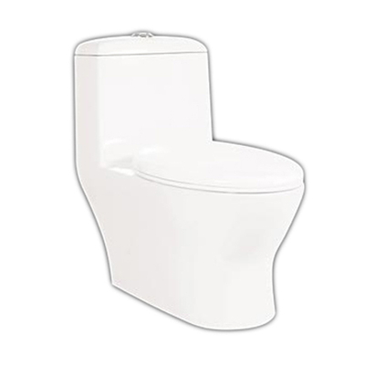 Bàn Cầu 1 Khối Xả Nhấn Nắp Êm Hảo Cảnh HC 1002