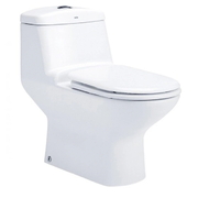 Bàn Cầu 1 Khối COTTO C1111 Victor Nắp Êm Xả Nhấn