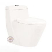 Bàn Cầu 1 Khối Xả Nhấn Nắp Êm Hảo Cảnh HC 1001