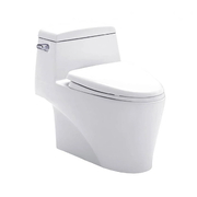 Bàn Cầu 1 Khối Nắp Êm COTTO C10527 Grand Riviera Xả Nhấn