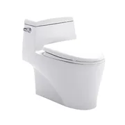 Bàn Cầu 1 Khối Nắp Êm COTTO C10527 Grand Riviera Xả Nhấn