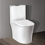 Bồn cầu 1 khối nắp rơi êm Ceravi C501 xả nhấn