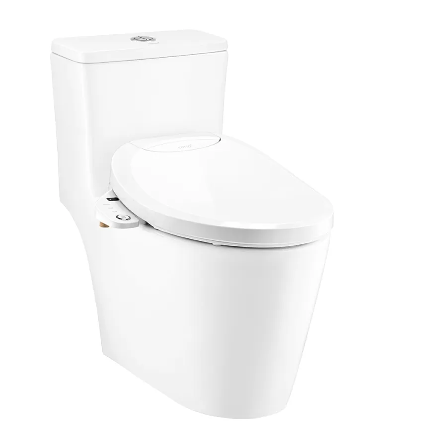 Bàn Cầu 1 Khối Nắp Điện Tử COTTO C110507(CV7)