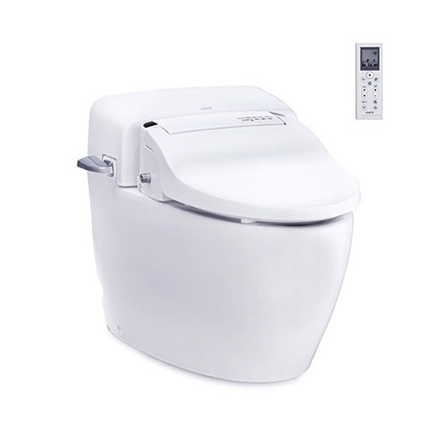 Bàn cầu 1 khối nắp rửa điện tử COTTO C100317(CV1)