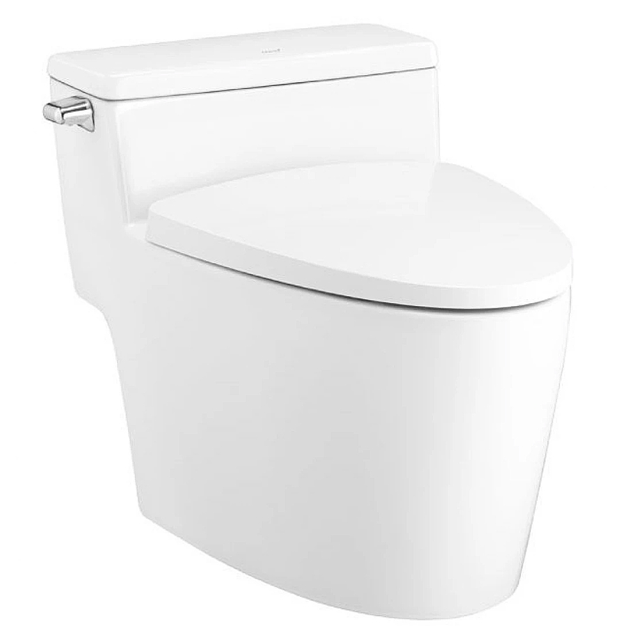 Bàn Cầu 1 Khối Xả Gạt Nắp Êm COTTO C105257