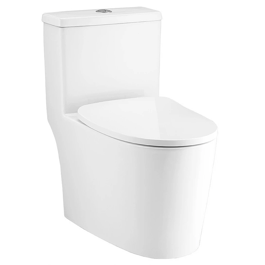 Bàn cầu 1 khối xả nhấn Cotto C11003HNOS 