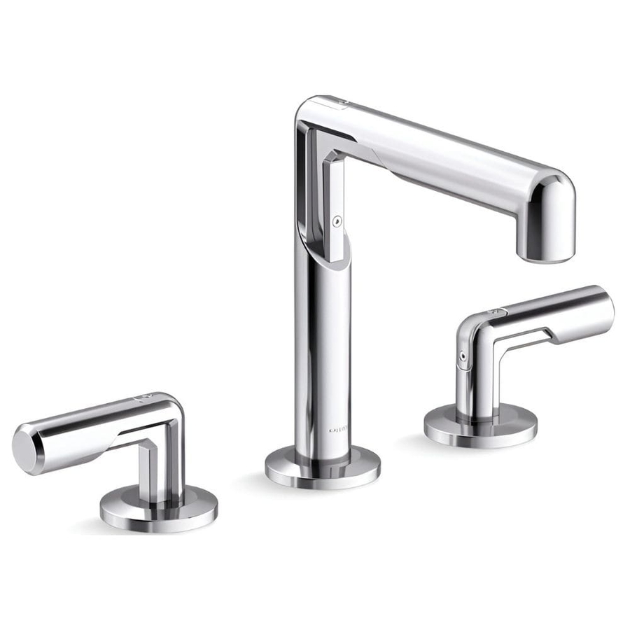 Vòi chậu rửa mặt 3 lỗ màu chrome Kallista P34582-CP-CP