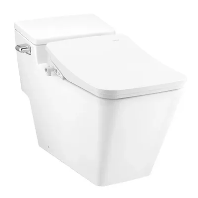 Bàn Cầu 1 Khối Nắp Điện Tử COTTO C103247(CV8)