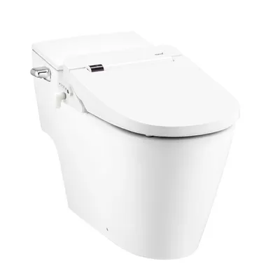 Bàn Cầu 1 Khối Nắp Điện Tử COTTO C103347(CV4)