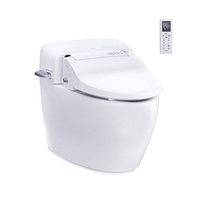 Bàn cầu 1 khối nắp rửa điện tử COTTO C100317(CV1)