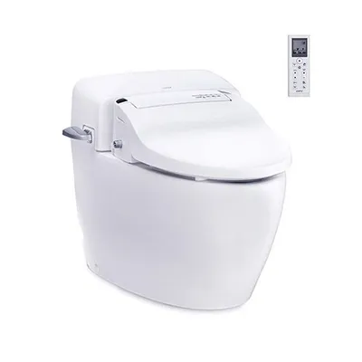 Bàn cầu 1 khối nắp rửa điện tử COTTO C100317(CV1)