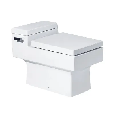 Bàn Cầu 1 Khối Vuông Xả Gạt Nắp Êm COTTO C10317 