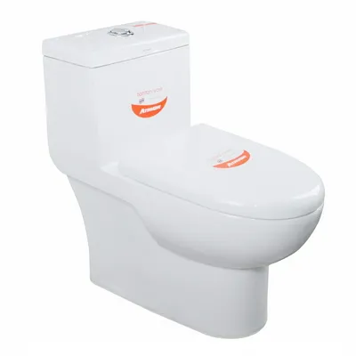 Bồn cầu 1 khối nắp rơi êm Atmor AT518