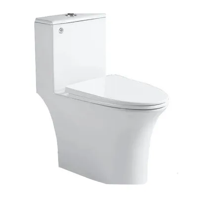 Bồn cầu 1 khối nắp rơi êm Atmor AT8866