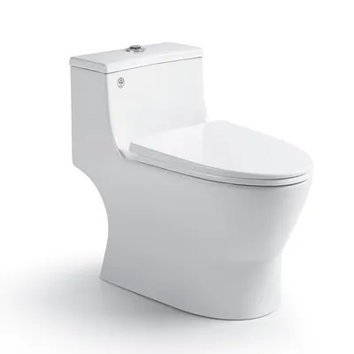 Bồn cầu 1 khối nắp rơi êm Atmor AT8867